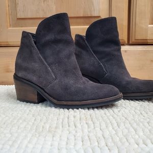 Dolce Vita Grey Booties Ankle Boots